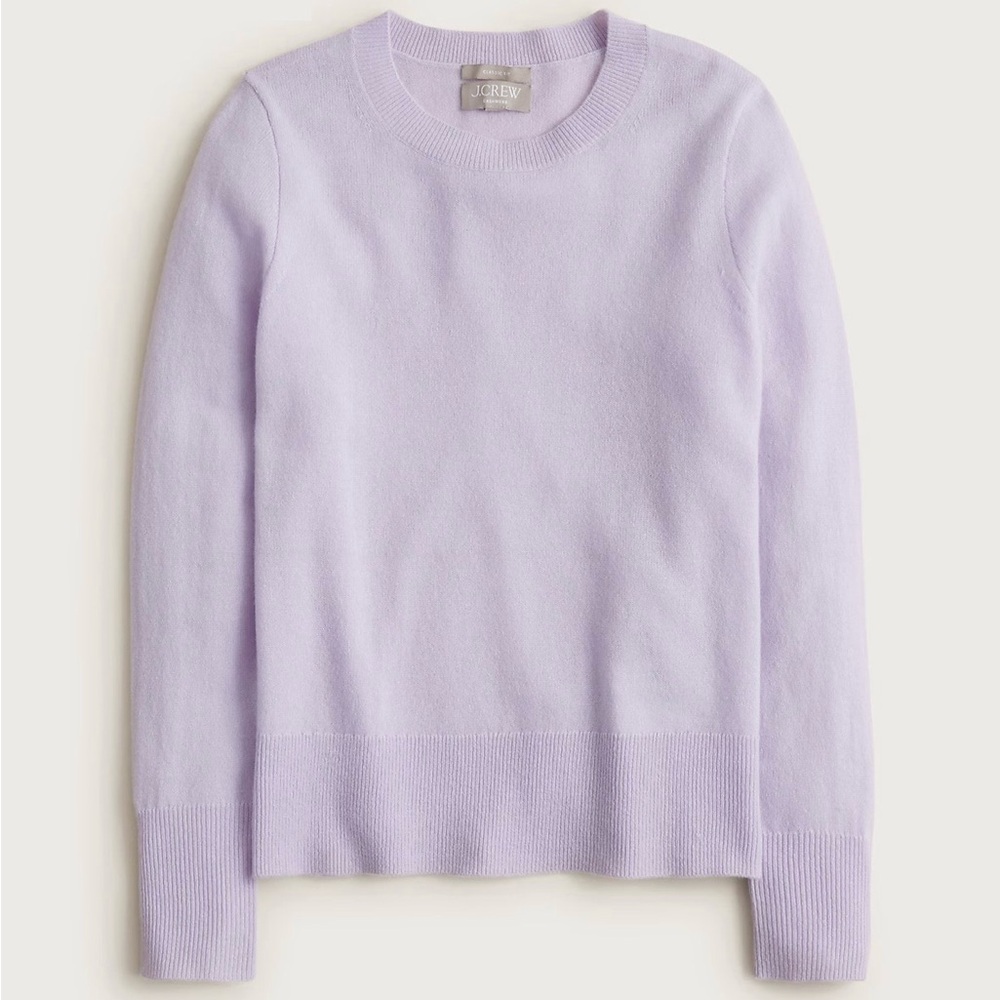 J.Crew Cashmere classic-fit crewneck sweater, NWT